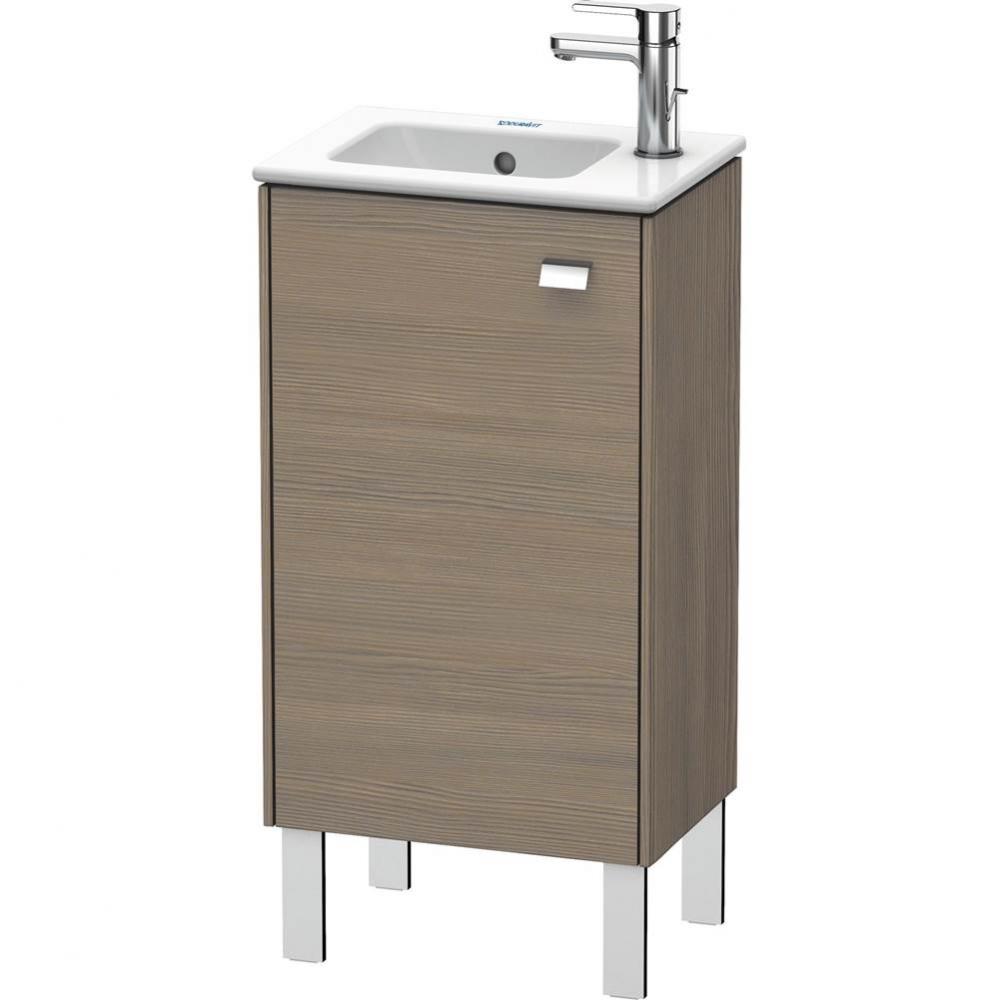 Brioso One Door Floorstanding Vanity Unit Oak Terra