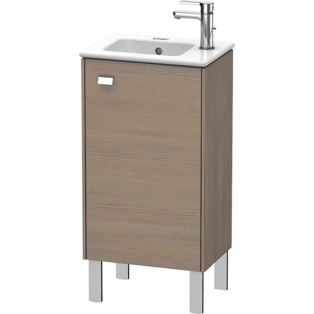 Brioso One Door Floorstanding Vanity Unit Oak Terra