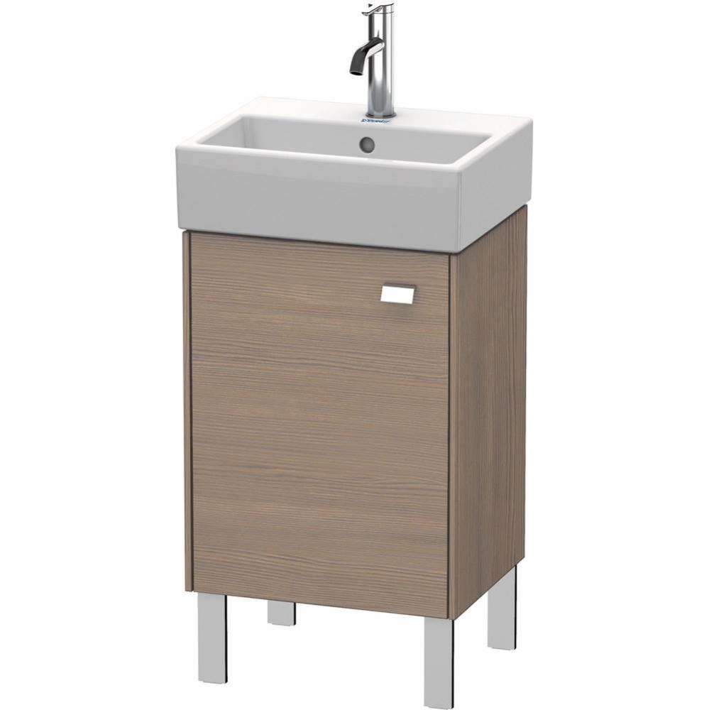 Brioso One Door Floorstanding Vanity Unit Oak Terra