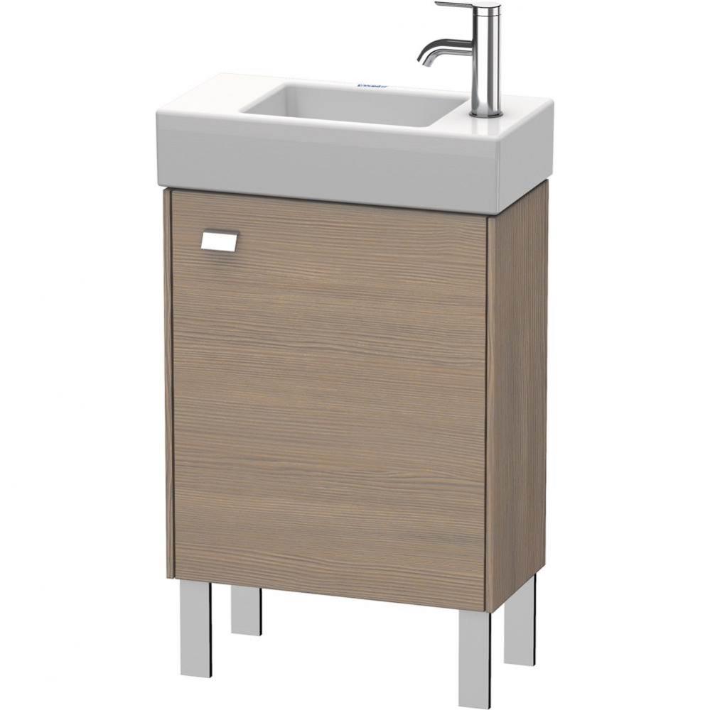 Brioso One Door Floorstanding Vanity Unit Oak Terra