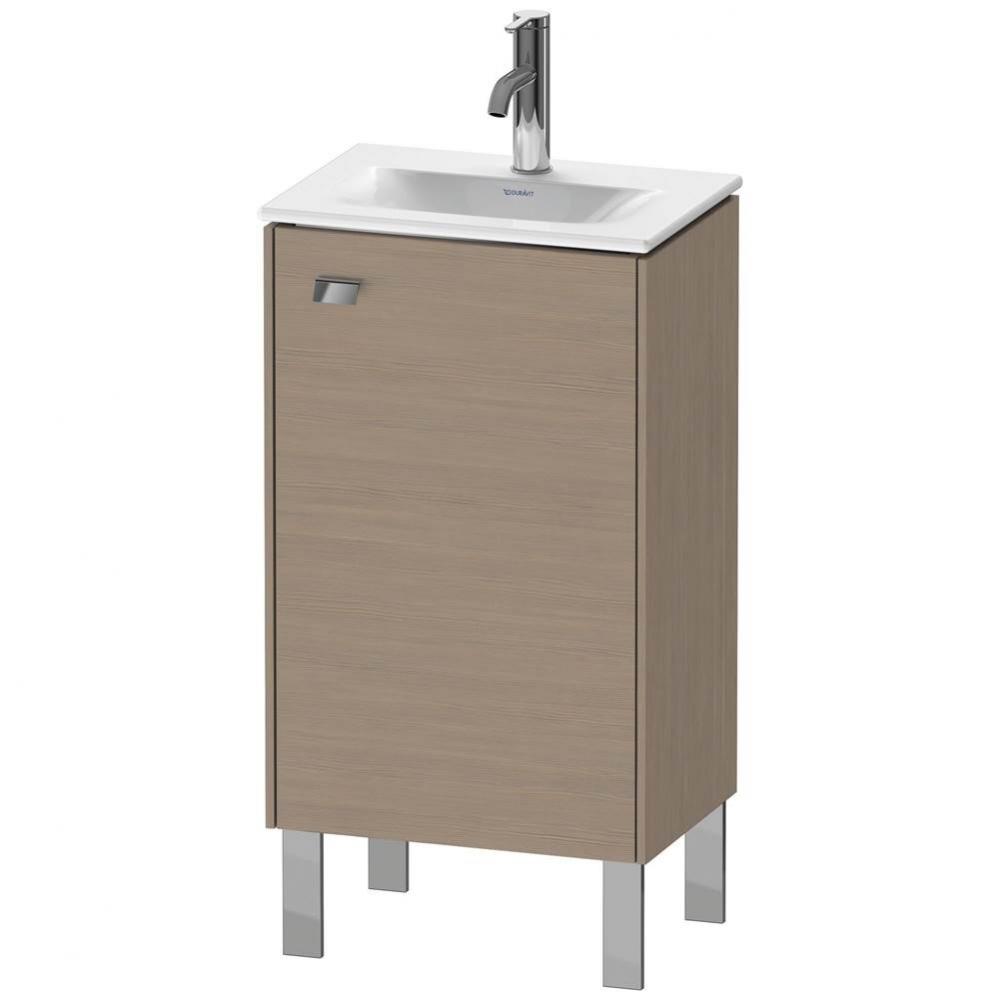 Brioso One Door Floorstanding Vanity Unit Oak Terra