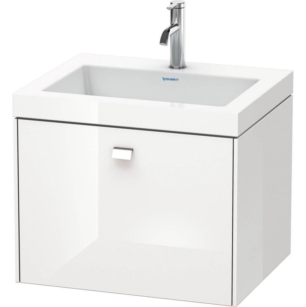 Duravit Brioso C-Bonded Wall-Mounted Vanity  Pine Silver