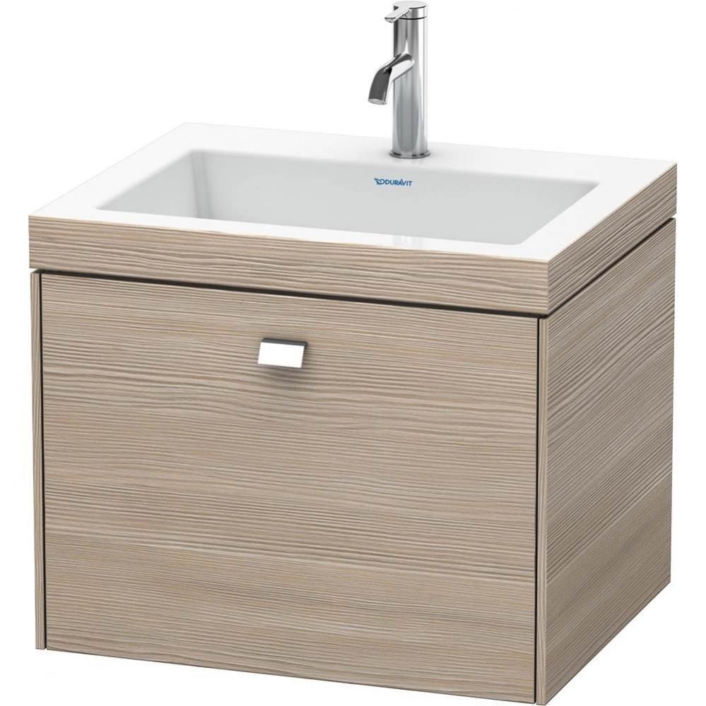 Duravit Brioso C-Bonded Wall-Mounted Vanity  Pine Silver