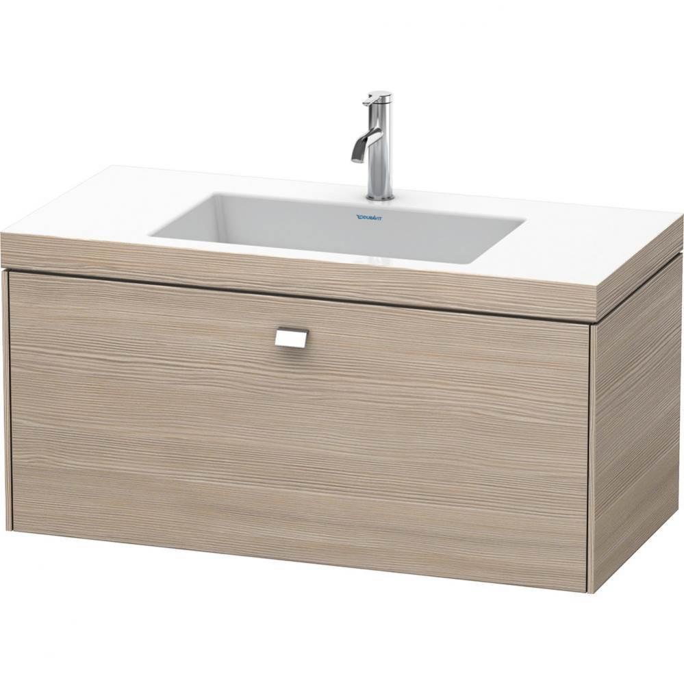 Duravit Brioso C-Bonded Wall-Mounted Vanity  Pine Silver