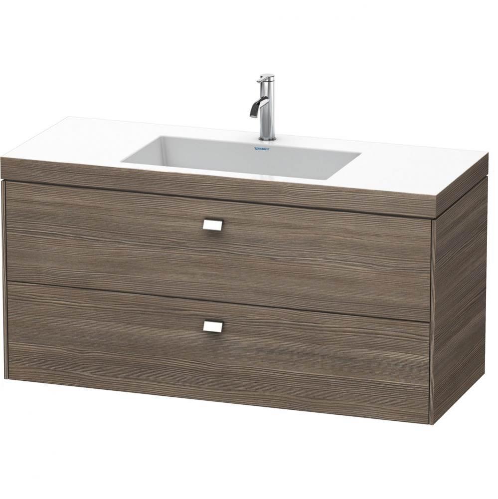 Duravit Brioso C-Bonded Wall-Mounted Vanity  Pine Terra