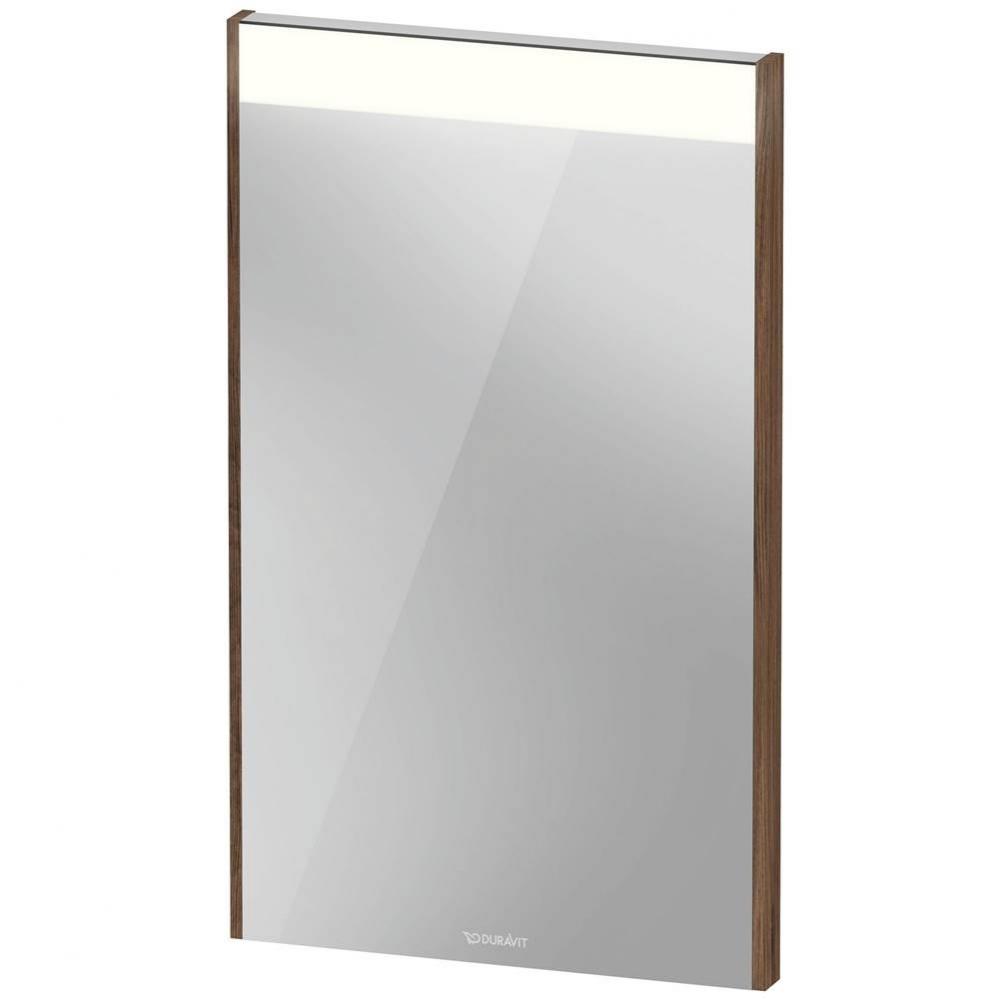 Duravit Brioso Mirror with Lighting Walnut Dark