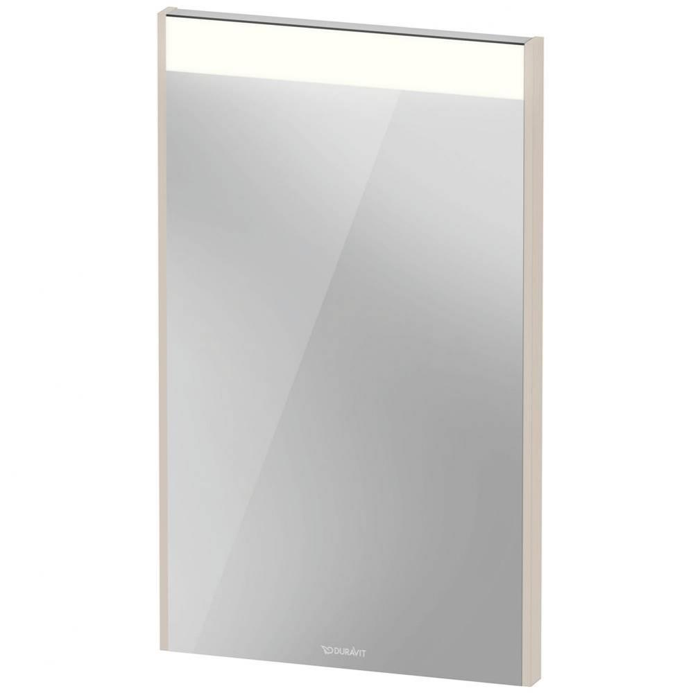 Duravit Brioso Mirror with Lighting Taupe