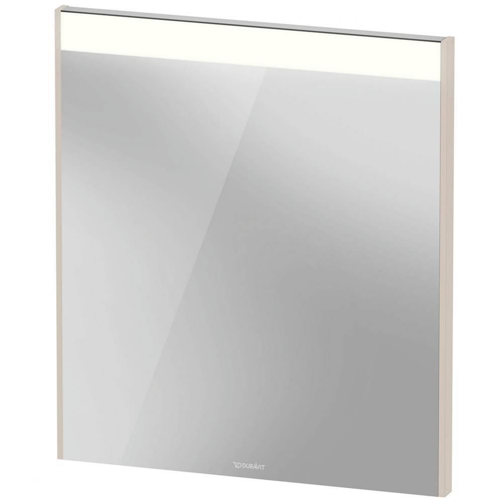 Duravit Brioso Mirror with Lighting Taupe