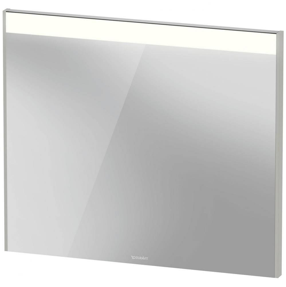 Duravit Brioso Mirror with Lighting Concrete Gray