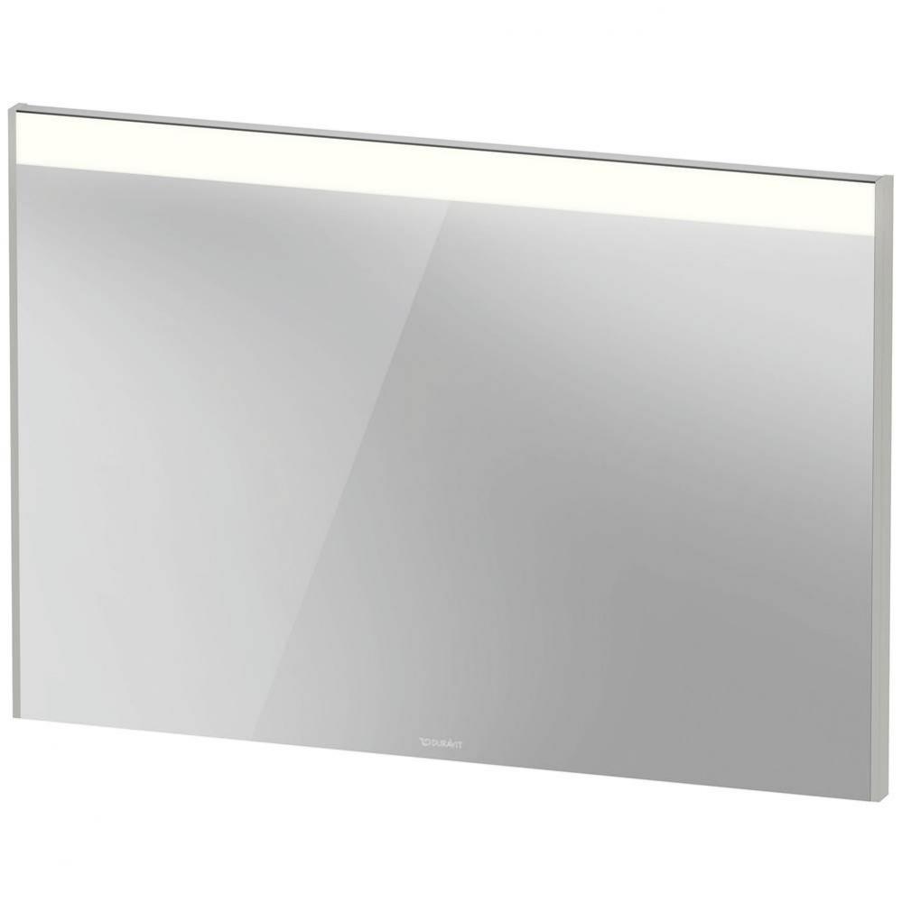 Duravit Brioso Mirror with Lighting Concrete Gray