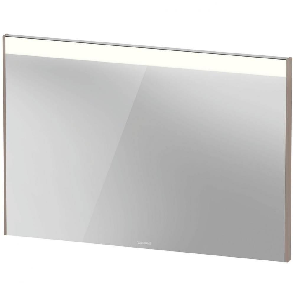 Duravit Brioso Mirror with Lighting Basalt