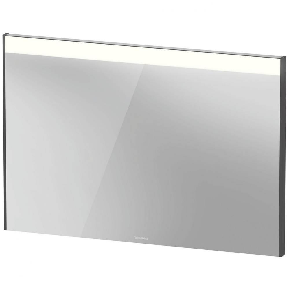 Duravit Brioso Mirror with Lighting Graphite