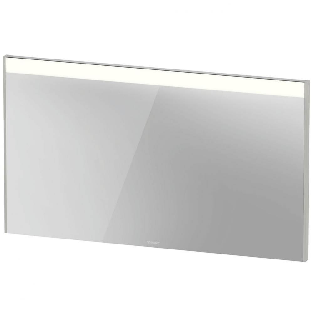 Duravit Brioso Mirror with Lighting Concrete Gray