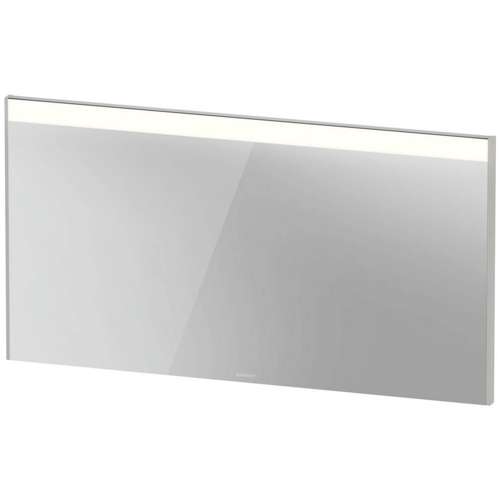 Duravit Brioso Mirror with Lighting Concrete Gray