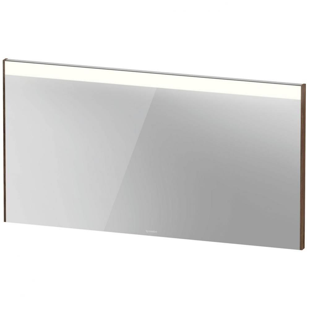 Duravit Brioso Mirror with Lighting Walnut Dark