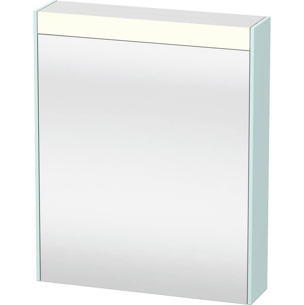 Duravit Brioso Mirror Cabinet with lighting  Light Blue Matte