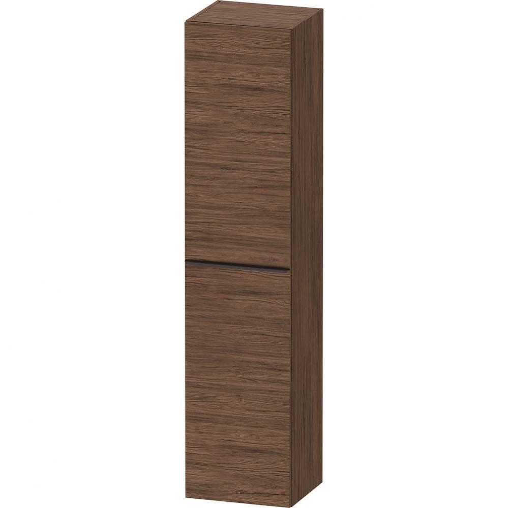 D-Neo Wall-Mount Tall Cabinet Walnut Dark