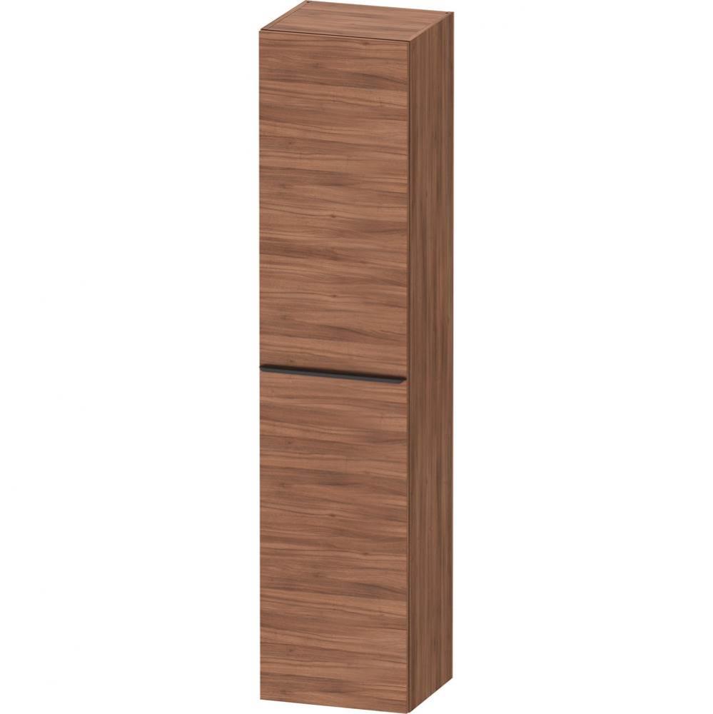 D-Neo Wall-Mount Tall Cabinet Walnut