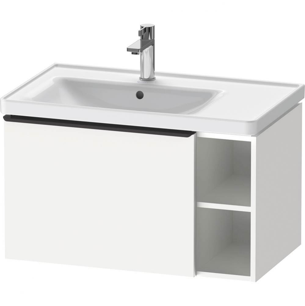 D-Neo One Drawer Wall-Mount Vanity Unit White Matte