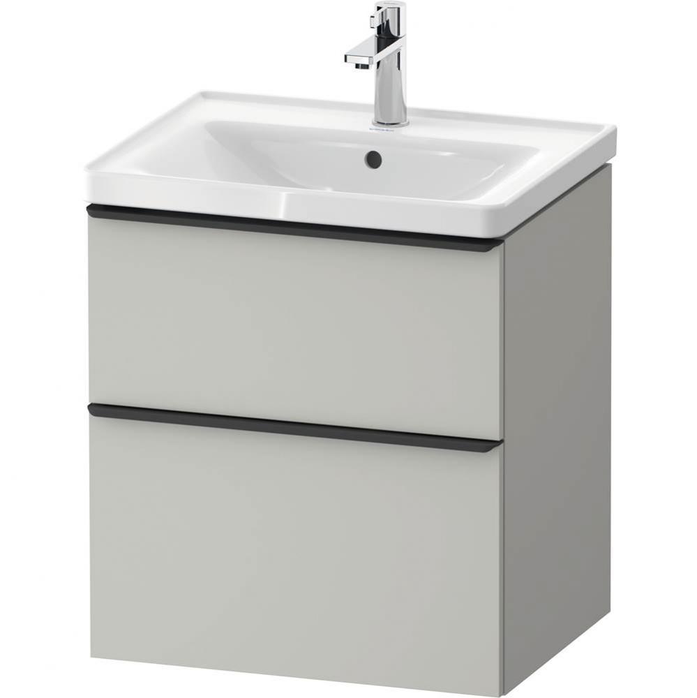 D-Neo Vanity Unit Wall-Mounted Concrete Gray