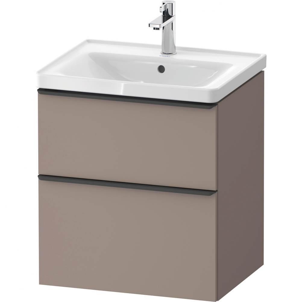 D-Neo Vanity Unit Wall-Mounted Basalt Matte