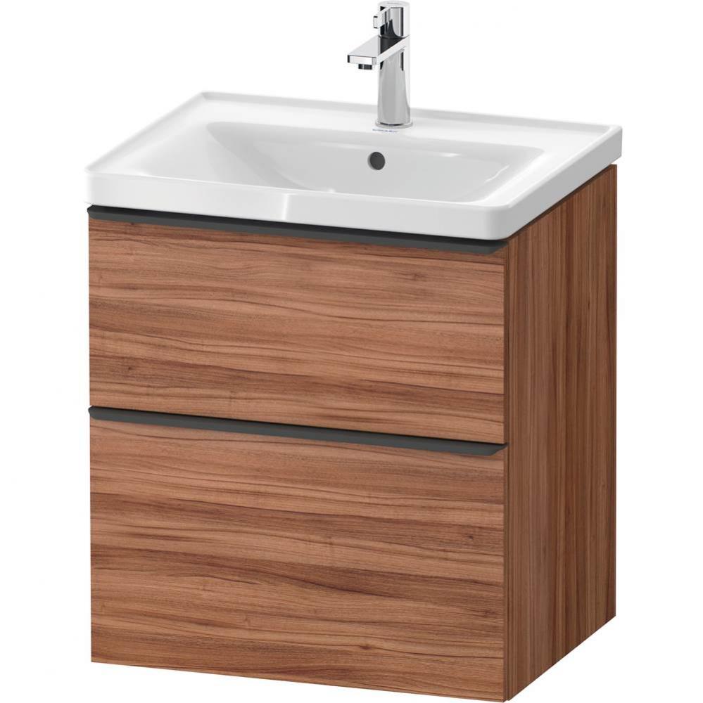 D-Neo Vanity Unit Wall-Mounted Natural Walnut