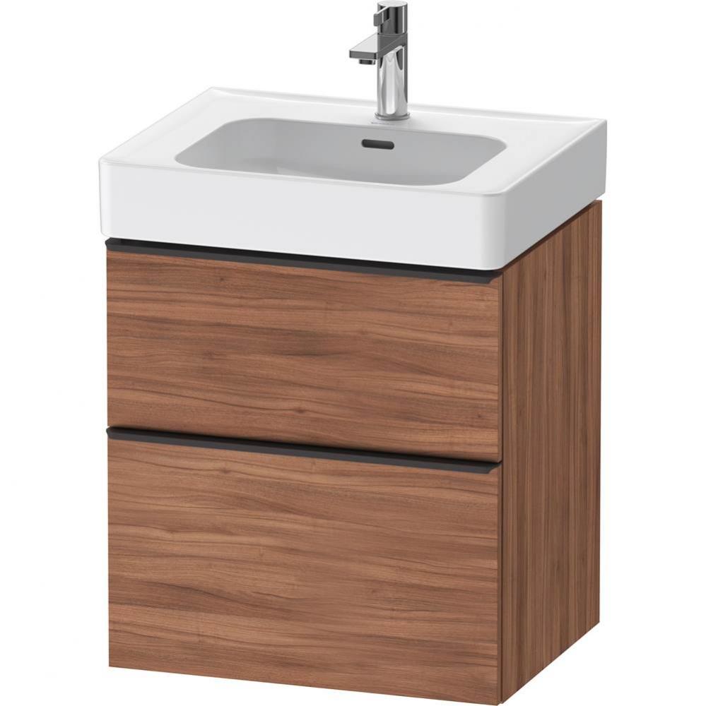 D-Neo Vanity Unit Wall-Mounted Natural Walnut