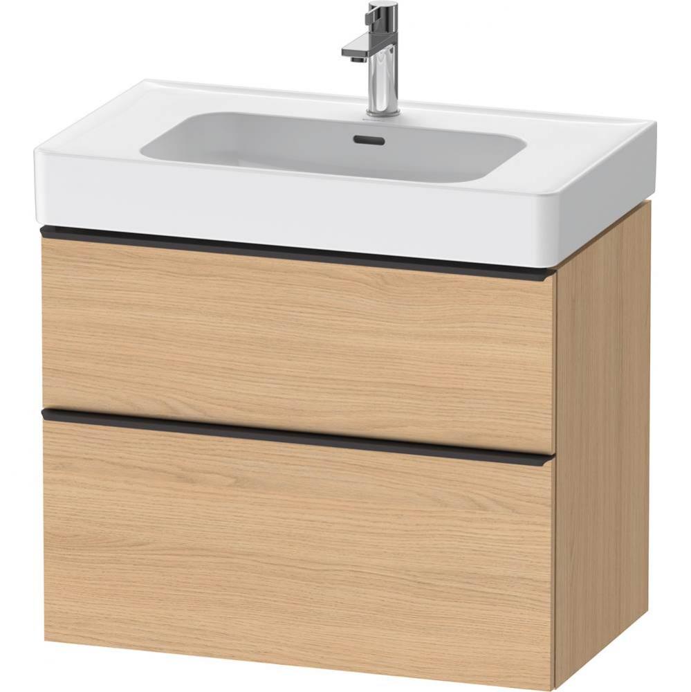 D-Neo Vanity Unit Wall-Mounted Natural Oak