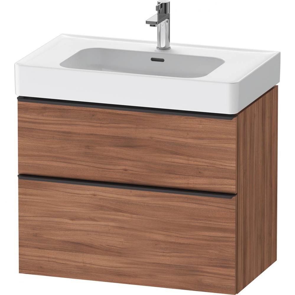 D-Neo Vanity Unit Wall-Mounted Natural Walnut