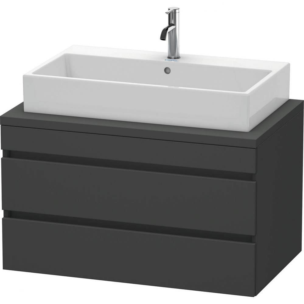 Duravit DuraStyle Vanity Unit for Console  Graphite Matte