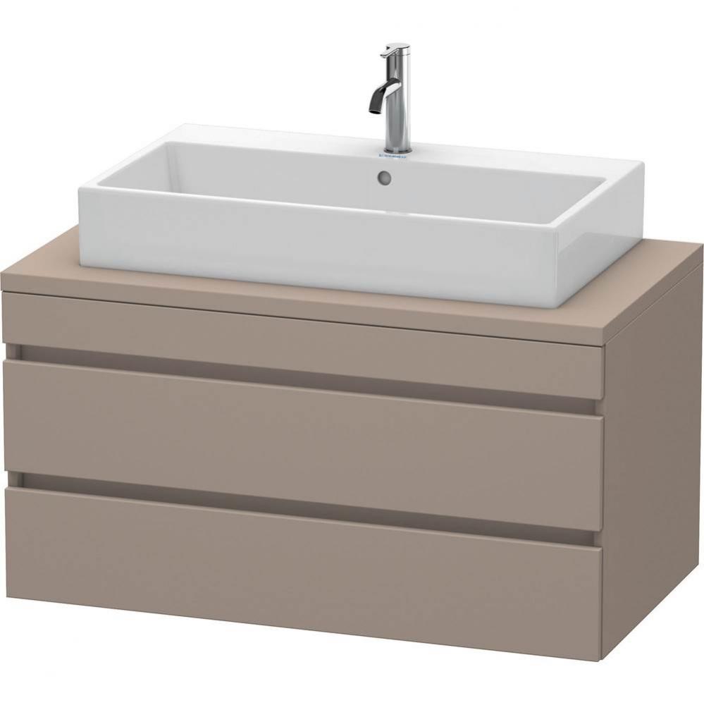 Duravit DuraStyle Vanity Unit for Console  Basalt Matte