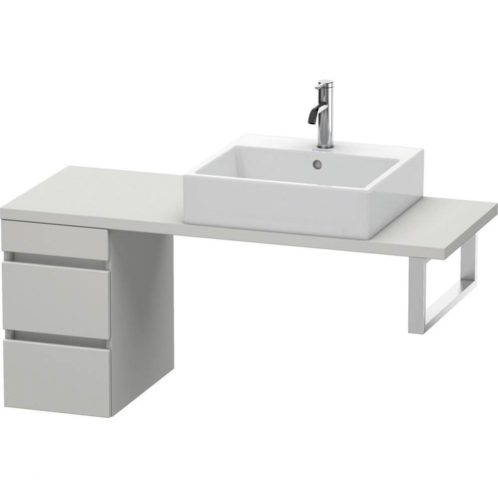 Duravit DuraStyle Low Cabinet for Console  Concrete Gray Matte