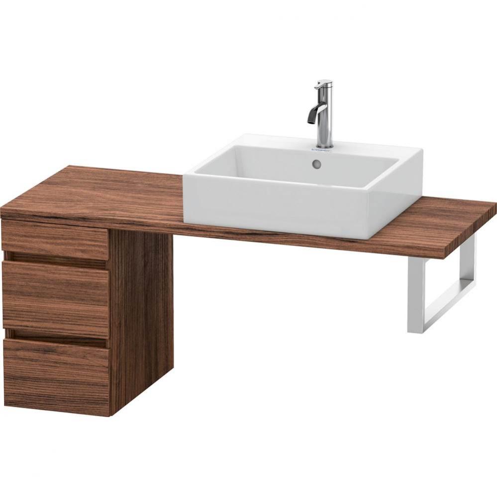 Duravit DuraStyle Low Cabinet for Console  Dark Walnut