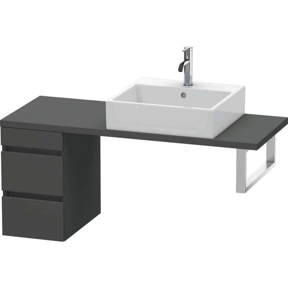 Duravit DuraStyle Low Cabinet for Console  Graphite Matte