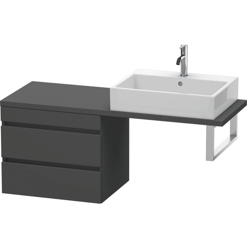 Duravit DuraStyle Low Cabinet for Console  Graphite Matte