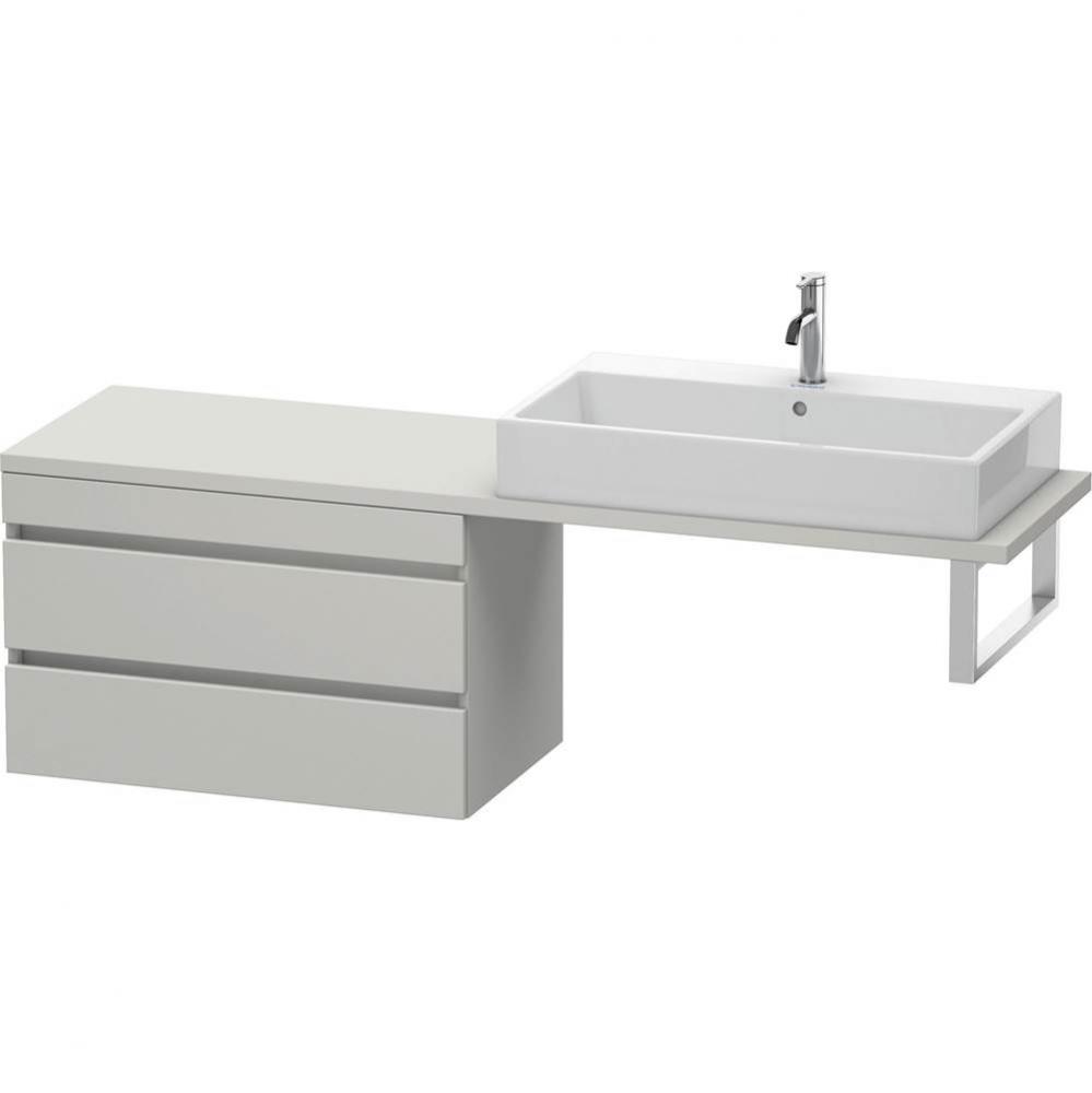 Duravit DuraStyle Low Cabinet for Console  Concrete Gray Matte