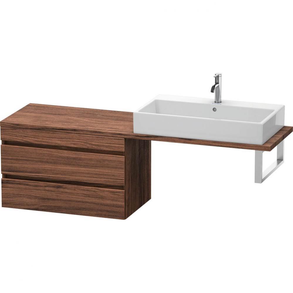 Duravit DuraStyle Low Cabinet for Console  Dark Walnut