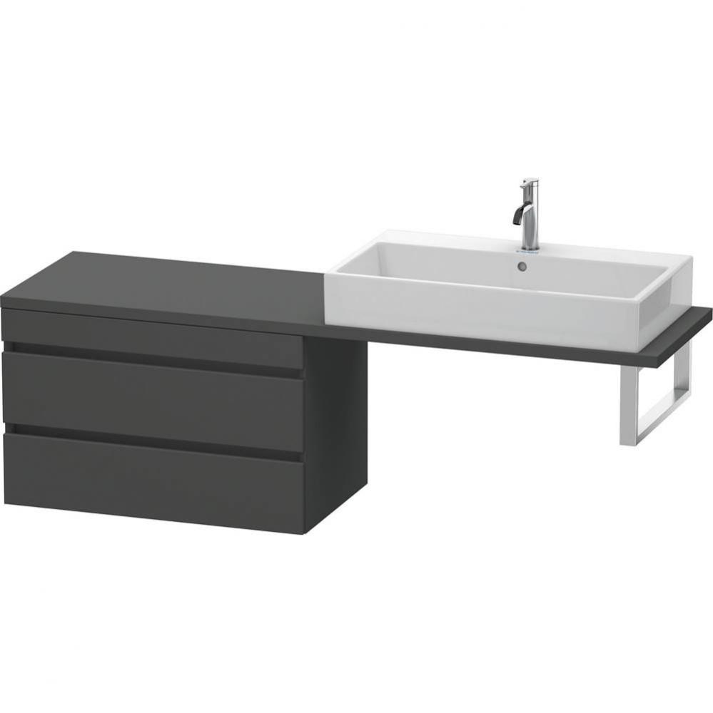 Duravit DuraStyle Low Cabinet for Console  Graphite Matte