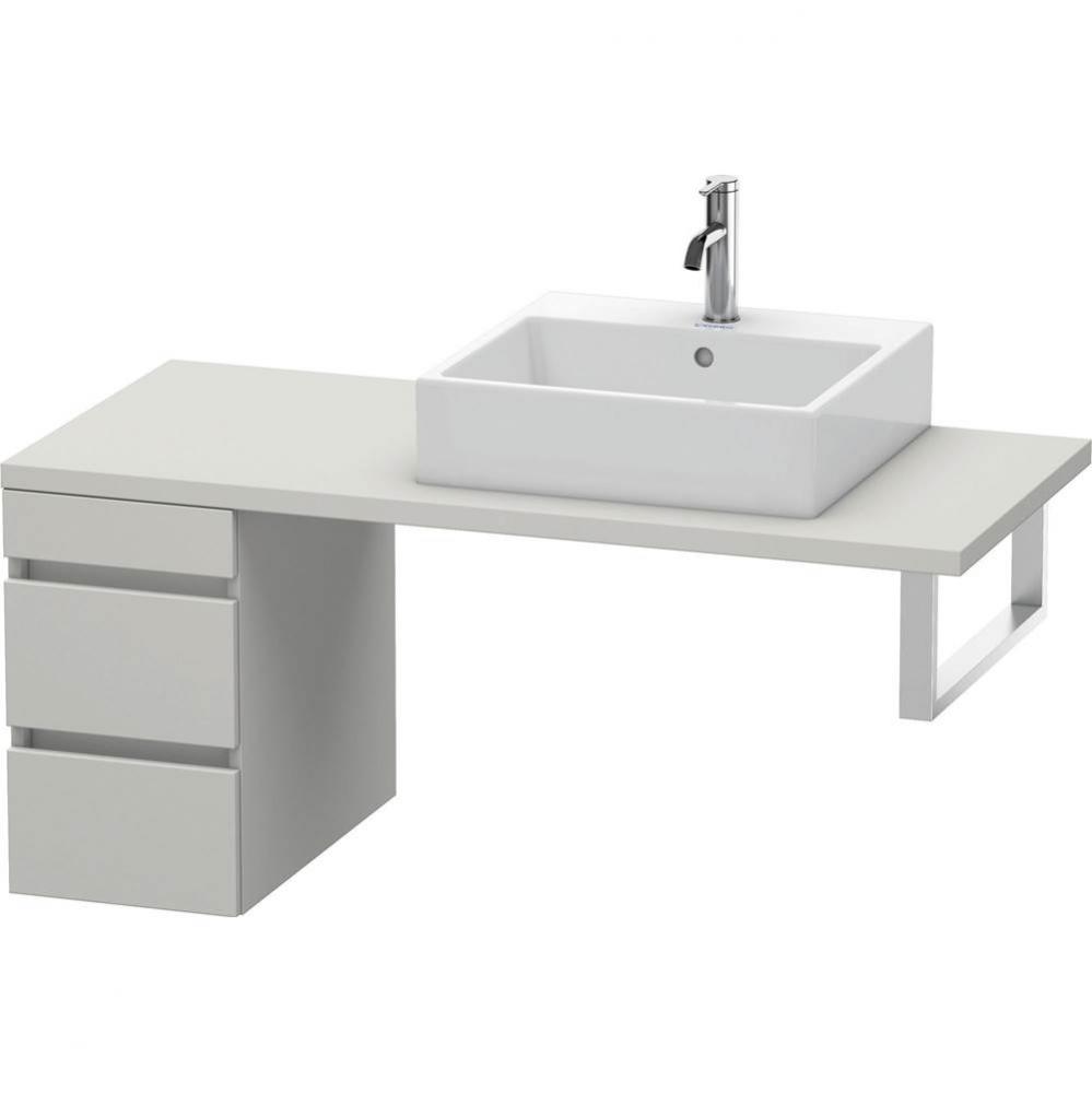 Duravit DuraStyle Low Cabinet for Console  Concrete Gray Matte