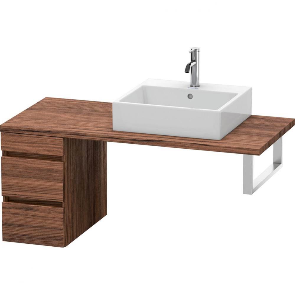 Duravit DuraStyle Low Cabinet for Console  Dark Walnut