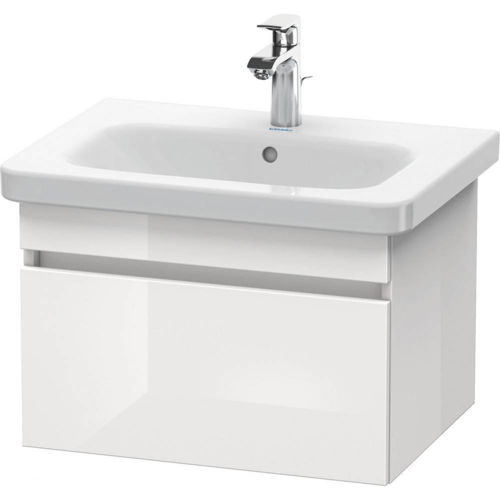 Duravit DuraStyle One Drawer Wall-Mount Vanity Unit Linen|Basalt