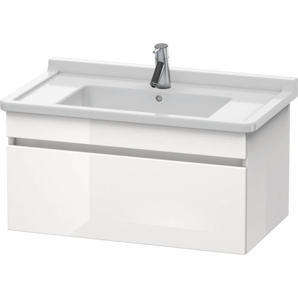 Duravit DuraStyle One Drawer Wall-Mount Vanity Unit Light Blue|White