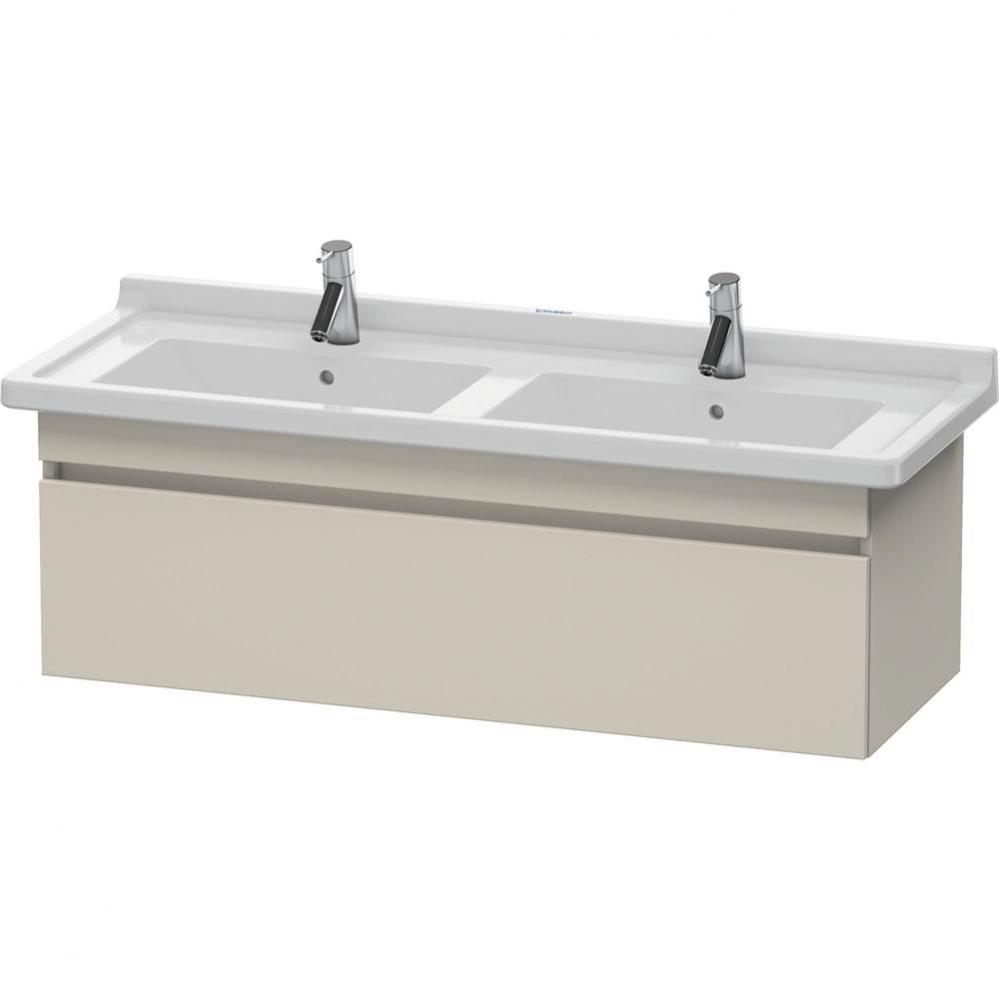 Duravit DuraStyle One Drawer Wall-Mount Vanity Unit Taupe