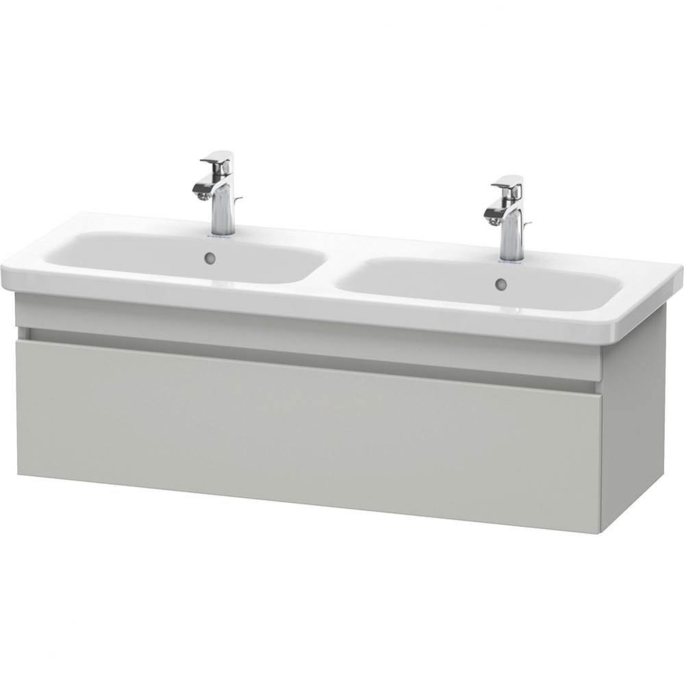 Duravit DuraStyle One Drawer Wall-Mount Vanity Unit Concrete Gray