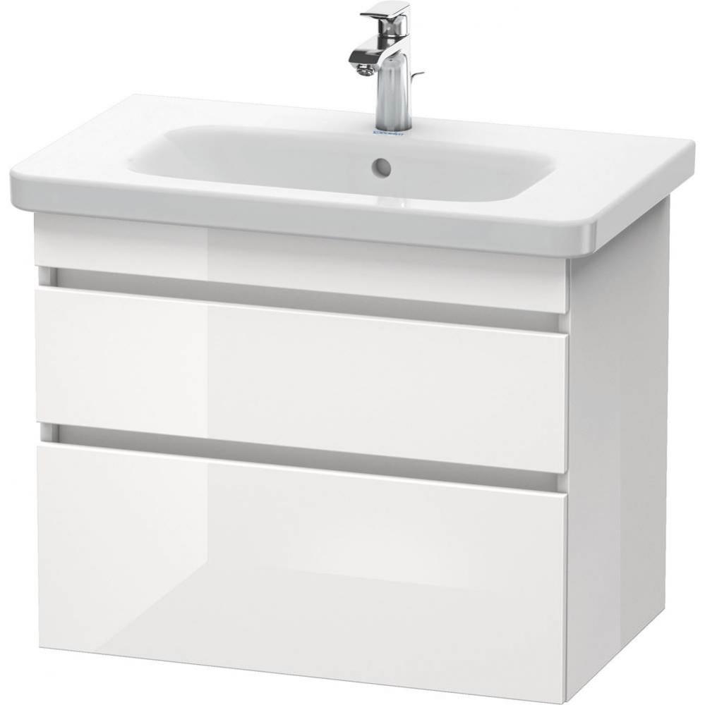 Duravit DuraStyle Two Drawer Wall-Mount Vanity Unit Linen|Basalt