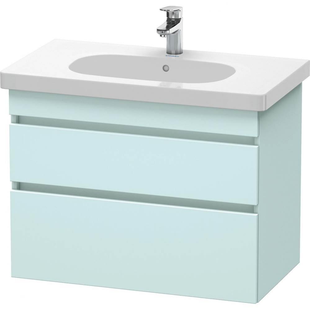 Duravit DuraStyle Vanity Unit Wall-Mounted  Light Blue Matte