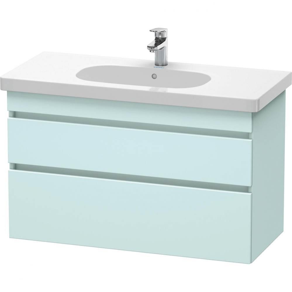 Duravit DuraStyle Vanity Unit Wall-Mounted  Light Blue Matte