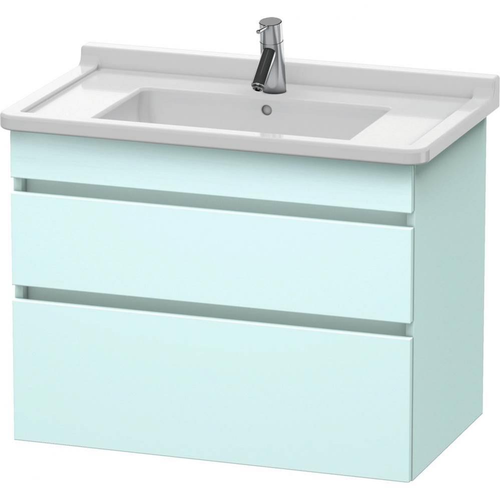 Duravit DuraStyle Vanity Unit Wall-Mounted  Light Blue Matte