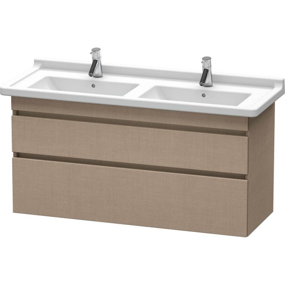 Duravit DuraStyle Two Drawer Wall-Mount Vanity Unit Linen