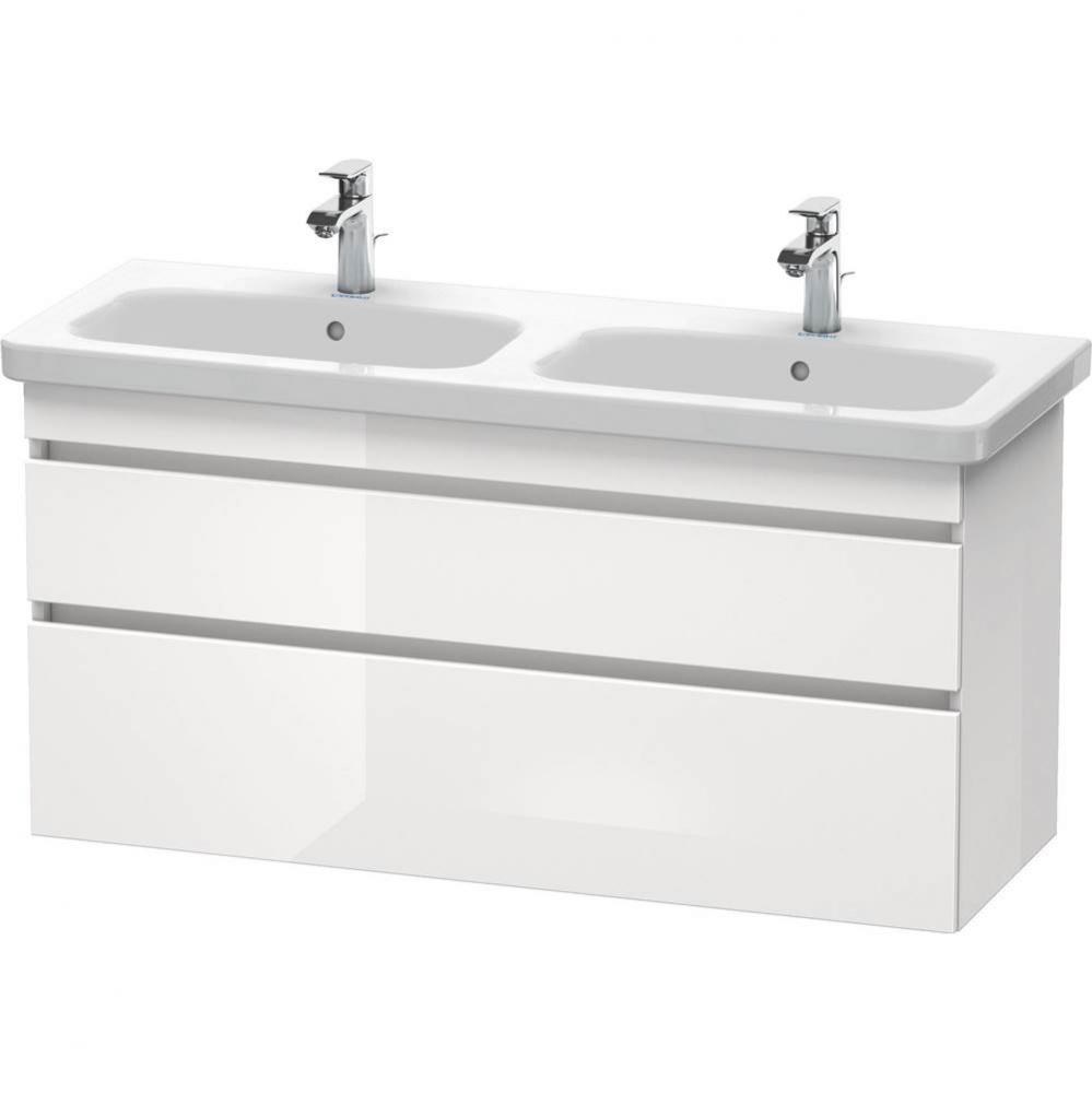 Duravit DuraStyle Two Drawer Wall-Mount Vanity Unit Linen|Basalt